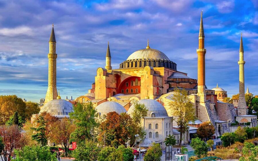 istanbul best off full day private tour - The cobblestone walk to Hagia Sophia, where Byzantine art hits hardest