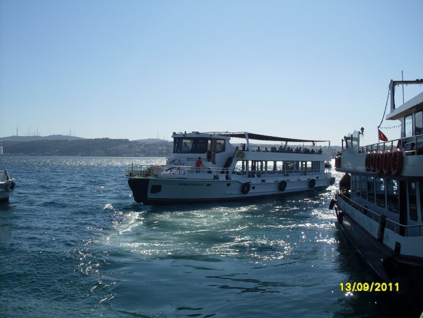 Istanbul: Bosphorus and Golden Horn Boat Tour with Guide - Ferry transport included, but plan for what is not