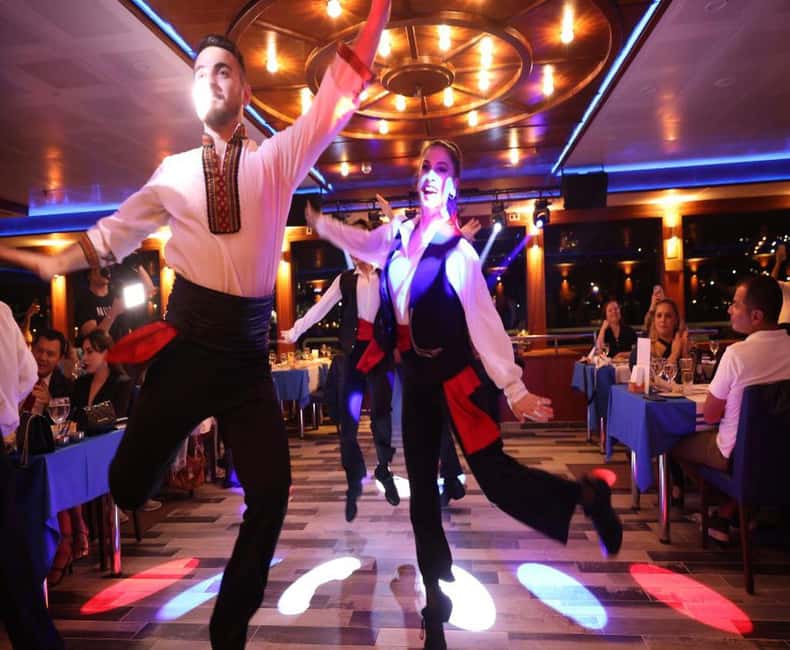 Istanbul Bosphorus Dinner Cruise & Dance Shows Tour - A late-evening Bosphorus cruise that starts from your hotel