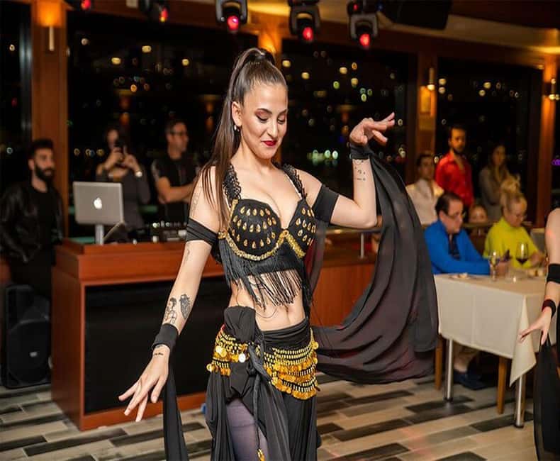 Istanbul Bosphorus Dinner Cruise & Dance Shows Tour - Europe and Asia by night: what you are actually seeing from the water