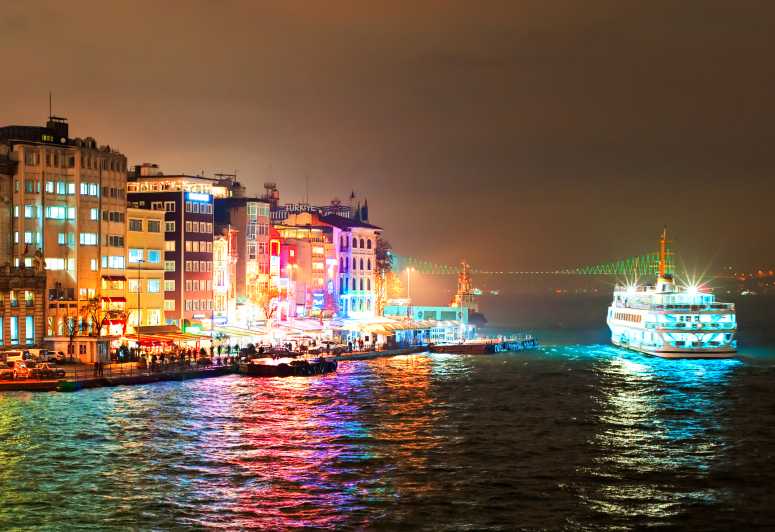 Istanbul: Bosphorus Dinner Cruise Incl. Drinks with Transfer - Dinner on the yacht: 3 courses and local drinks