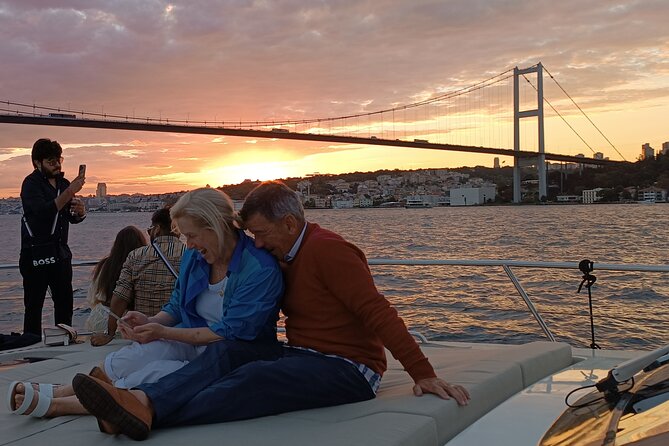 Istanbul Bosphorus Sunset Cruise on Luxury Yacht - European side highlights: Dolmabahçe Palace to Çırağan Palace