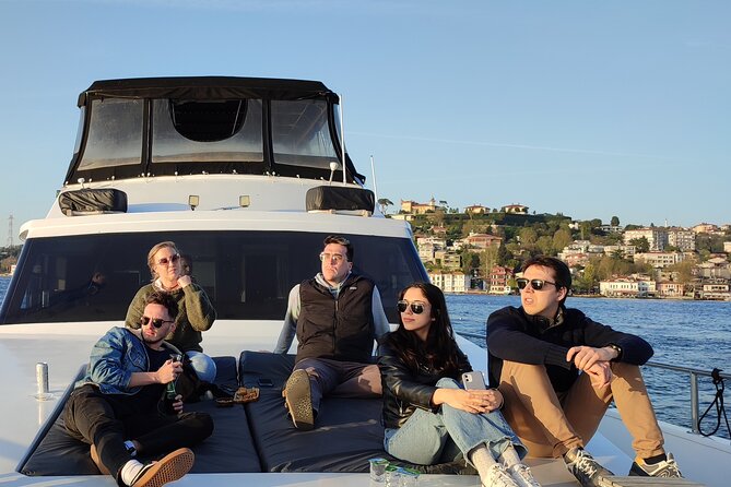 Istanbul Bosphorus Sunset Cruise on Luxury Yacht - Ortaköy and the mosque that frames the bridge