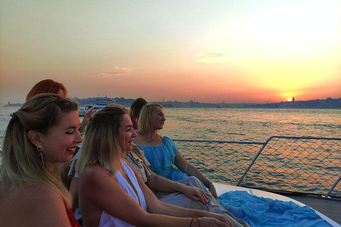 Istanbul Bosphorus Sunset Cruise with Wine on a Luxury Yacht - Your money’s best spent on included wine, snacks, and real onboard comfort