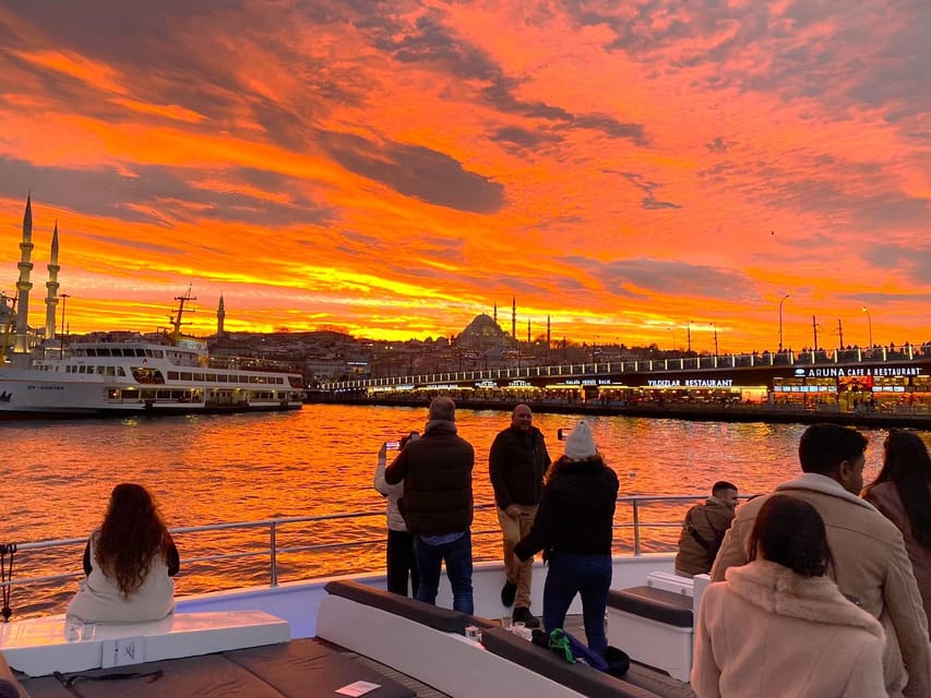 Istanbul: Bosphorus Sunset Yacht Cruise with Live Guide - Value check for around $35 per person