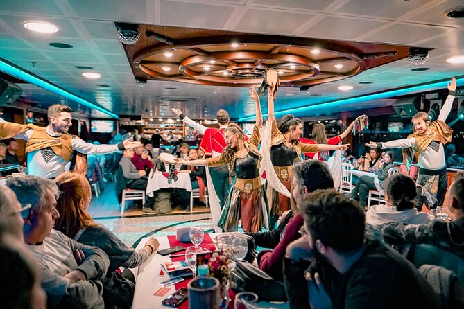 ISTANBUL: Dinner Cruise On The Bosphorus with Turkish night show - Turkish Night Show: Belly Dance, Folk, Whirling Dervish, and DJ Energy