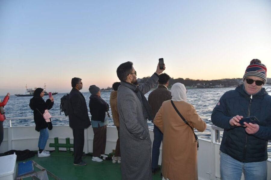 Istanbul: Explore Bosphorous on a Sunset Boat Cruise - Meeting at Ahi Çelebi, then heading out from Eminönü or Karaköy