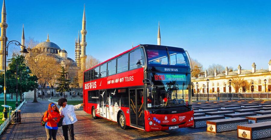 Istanbul: Hop-On-Hop-Off with Optional Audio Tour or Cruise - The big geography lesson: Bosphorus Bridge and the Europe-Asia split
