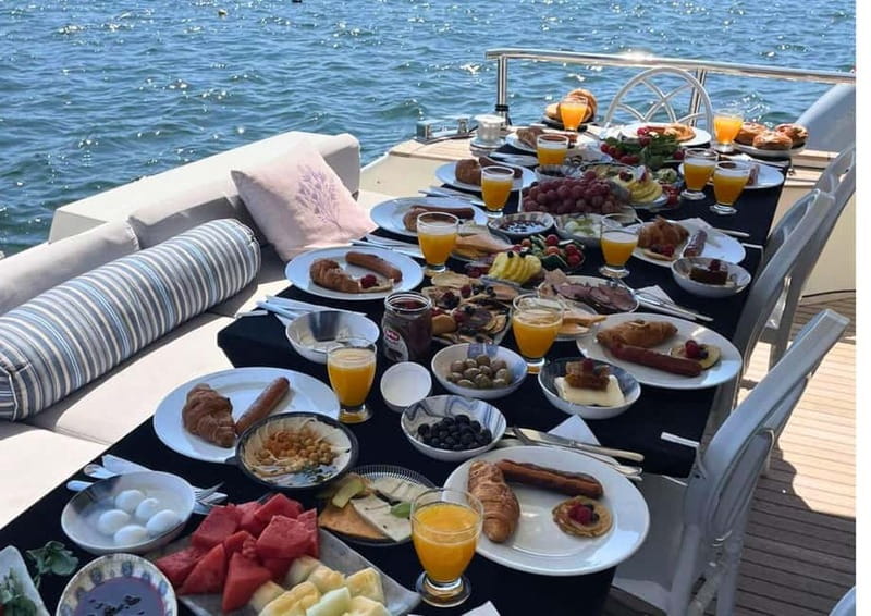 Istanbul: Morning Bosphorus Yacht Cruise w/Turkish Breakfast - Beylerbeyi, Maiden’s Tower, and the Golden Horn return