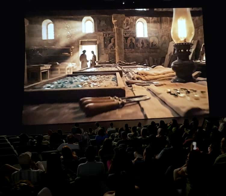 Istanbul: Mosaic Lamp Workshop by Hagia Sophia - The short film hall: Byzantine to Ottoman mosaic art in plain language