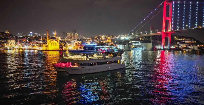 Istanbul: New Year's Eve Bosphorus Cruise Dinner & Party2027 - Turkish meze dinner plus unlimited local drinks