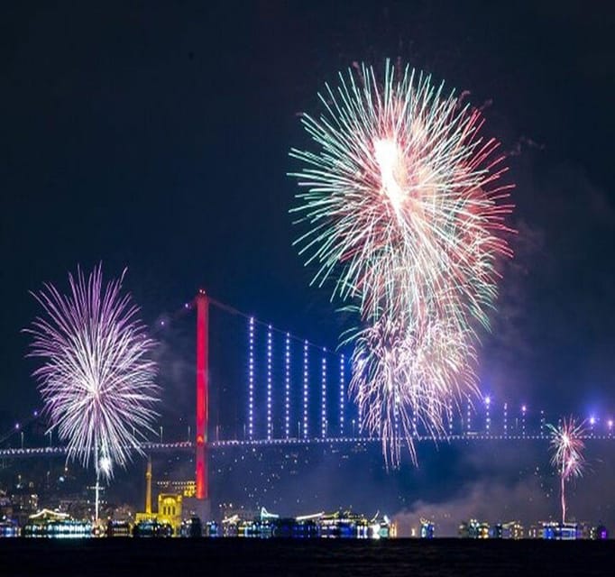 Istanbul: New Year's Eve Bosphorus Dinner Cruise Party 2027 - Food and drink: what the open bar means for your budget