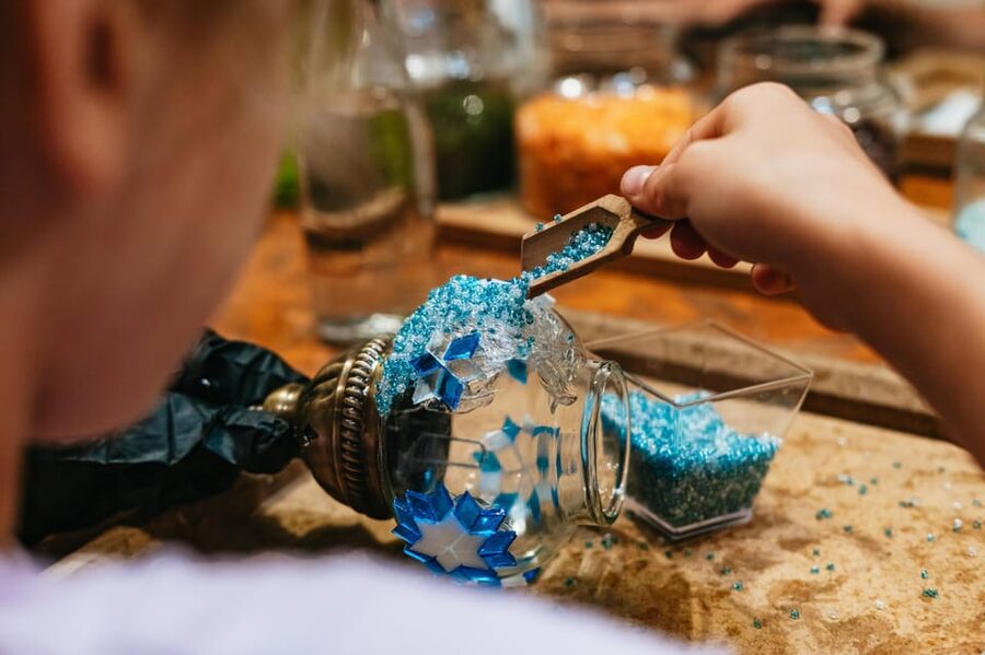 Istanbul:Original Turkish Mosaic Lamp Workshop w/ Snacks - Assembling the Final Pieces and Packing Your Lamp for Home