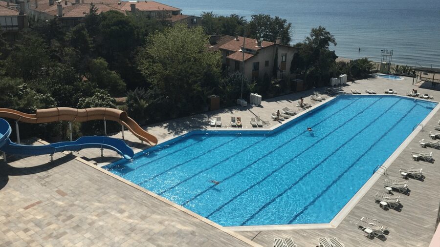 Istanbul: Princess Island Swimming Tour and Aquapark - Aquapark time on Heybeliada: slides plus a real beach base