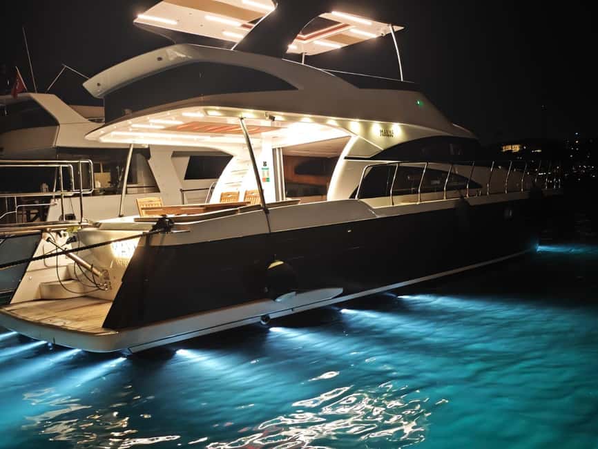 Istanbul: Private Bosphorus Yacht with Tour Guide and Snacks - Key highlights to look for