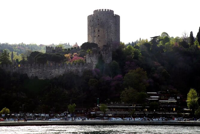 Istanbul Private Luxury Yacht on Bosphorus - Maiden Tower photo moment as you cruise toward the finish