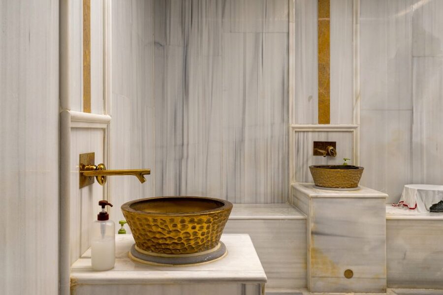 Istanbul: Private Turkish Bath, Massage, and Pool in Taksim - Entering the spa at Grand Hotel de Pera, Taksim