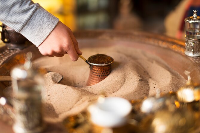 Istanbul: Sand Brewed Turkish Coffee Workshop in Old Town - Inside the 30-minute sand brewing lesson