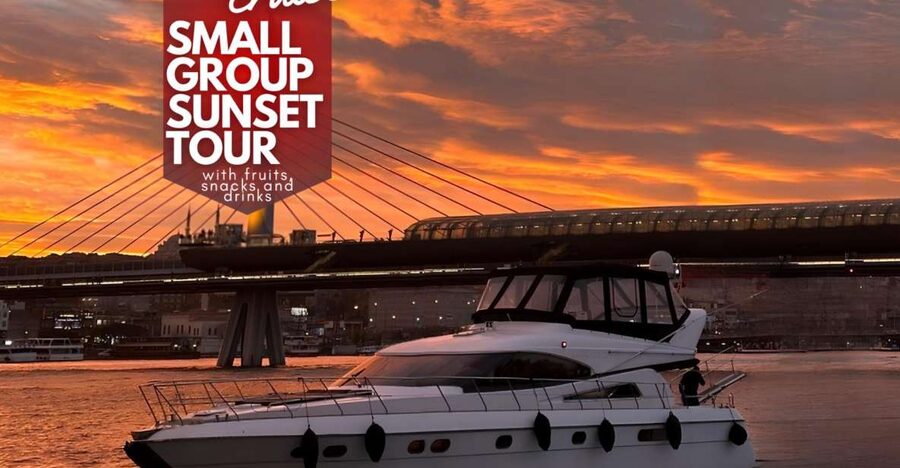 Istanbul: Small-Group Luxury Yacht Sunset Cruise w/ Snacks - Getting to Karaköy and boarding at IBB Karaköy Sahil Parkı