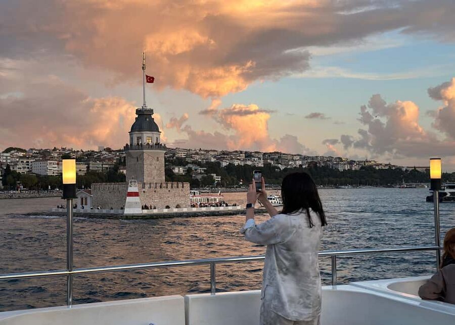İstanbul: Small-Group Sunset Cruise & Audio Guide w/Snack - The Bosphorus Bridge moment and the deck time that makes it worth $12