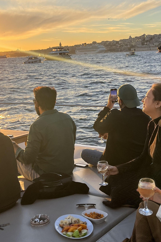 Istanbul: Small Group Yacht Tour with Unlimited Wine - Kardeşim Sokak, Karaköy, and the red-float meet-up