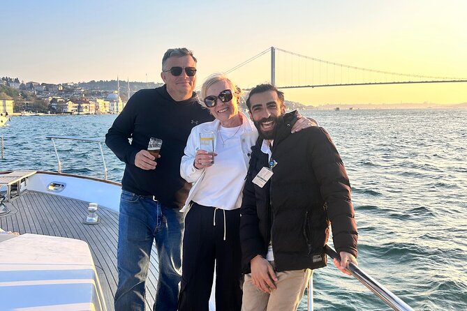 Istanbul Sunset Yacht Cruise on the Bosphorus with Transfers - Ortaköy Mosque and the Bosphorus bridges: photo angles you’ll remember