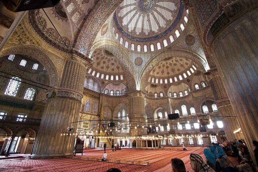 Istanbul: Top Museums Guided Pass - Sultan Ahmed Mosque (Blue Mosque): Tiles, Name Origins, and the Space Inside