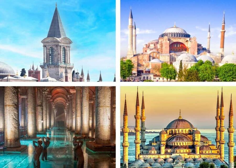 Istanbul: Topkapi, Hagia Sophia, Basilica & Blue Mosque Pass - Hagia Sophia with an audio guide and a QR ticket moment