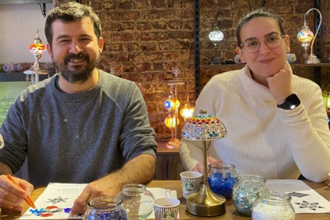 Istanbul: Traditional Mosaic Lamp Workshop - Mosaic lamp making in Istanbul, what you are really paying for