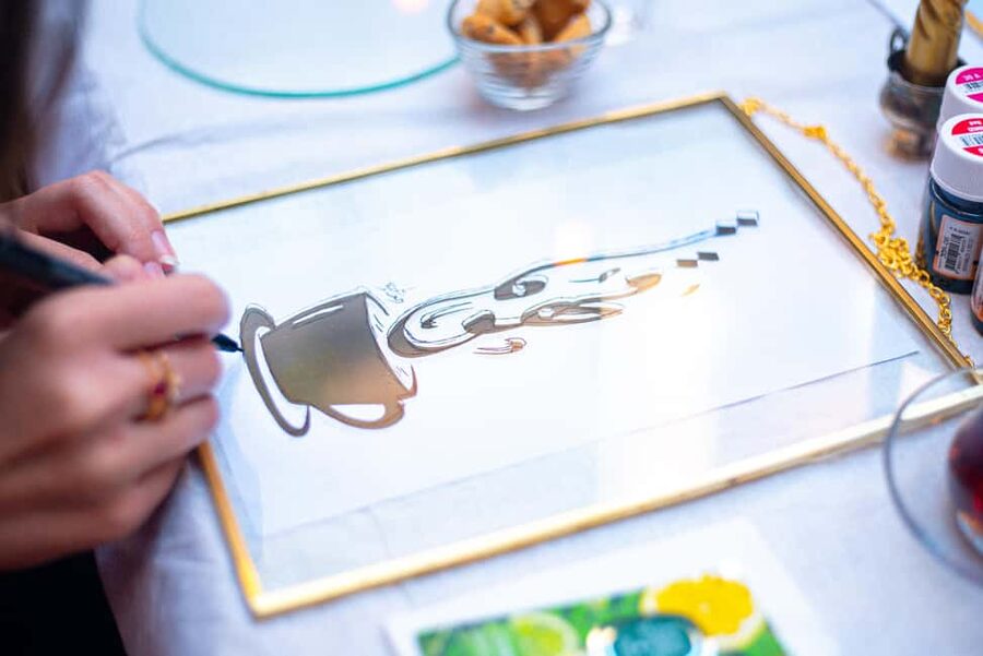 Istanbul: Turkish Calligraphy Workshop & Brass Framed Glass - Learning Hat calligraphy without the lecture overload