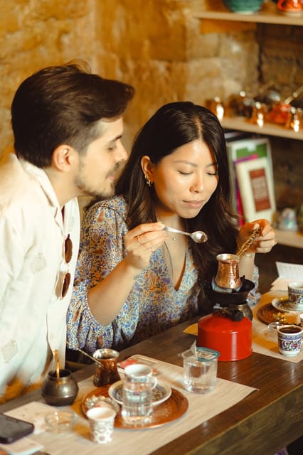 Istanbul: Turkish Coffee Making and Fortune Telling Workshop - Merhaba Pastanesi meeting point, and what your arrival feels like