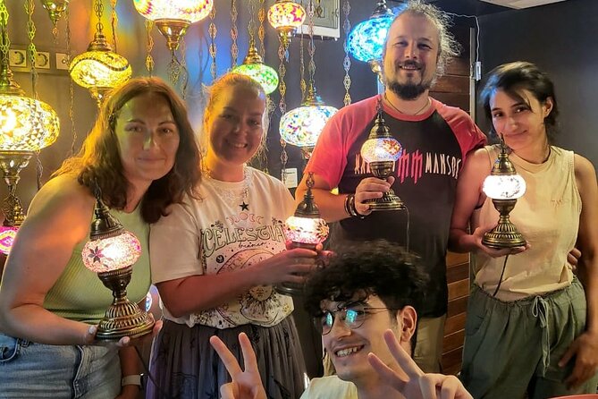 Istanbul: Turkish Mosaic Lamp Workshop in Galata – All Included - What the process feels like, step by step