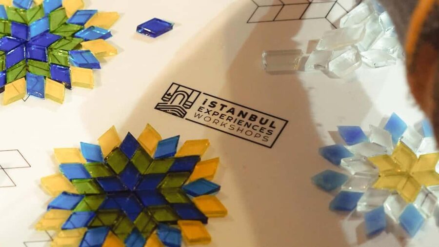 Istanbul: Turkish Mosaic Lamp Workshop w/ Materials Included - Entering the Workshop Space: Calm Energy, Tea, and a Small Group