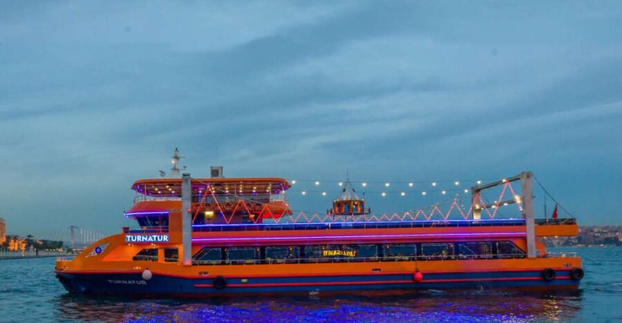 Istanbul: Turkish Night on the Bosphorus Dinner Cruise - Welcome sweets and a real dinner flow, with menu choices