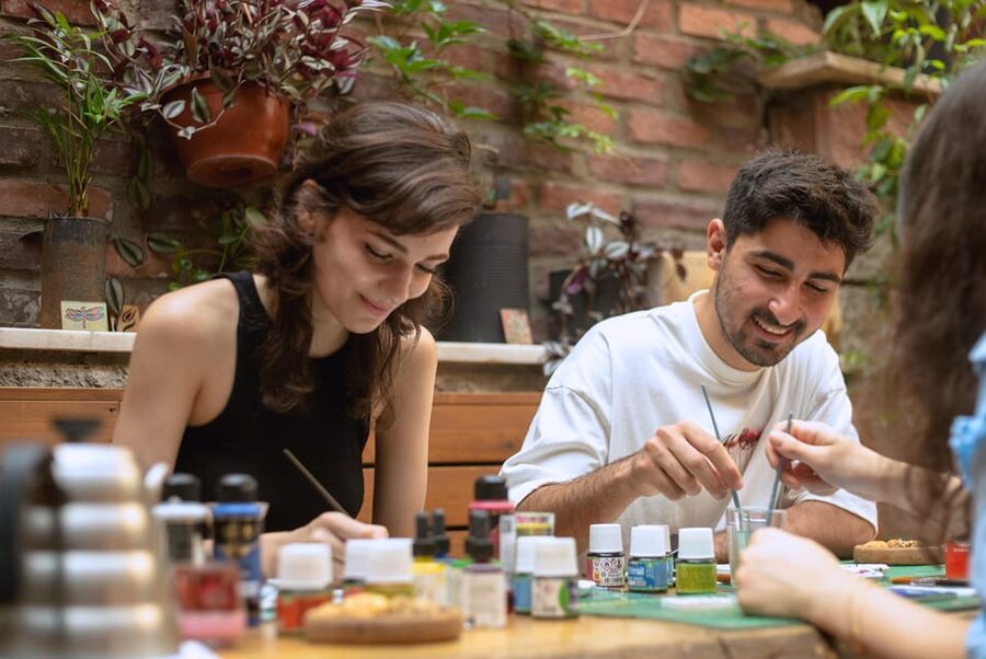 Istanbul: Turkish Tile Painting & Ceramic Workshop w/ Snacks - A creative break from Istanbul’s streets, with a take-home tabak