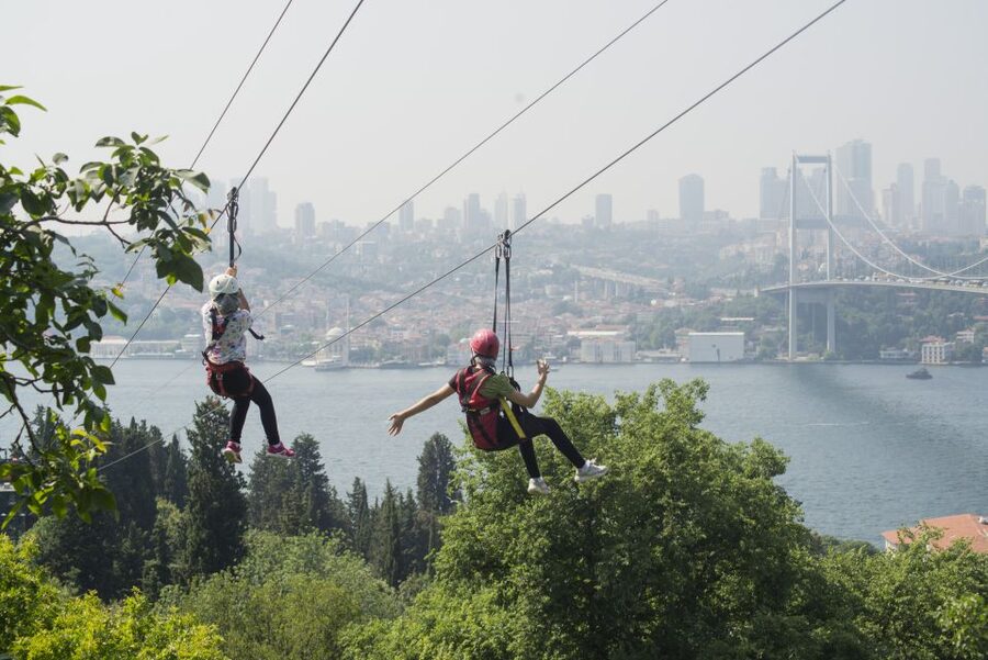 Istanbul: Zipline Adventure with Bosphorus View - Zipline Over the Bosphorus, From Üsküdar’s Green Edge