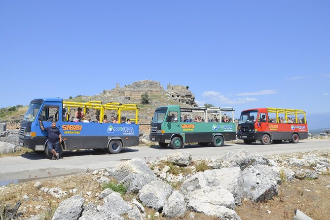 Jeep Safari Tour to Saklikent, Tloss and Yakapark from Fethiye - A full day that blends ruins, parks, and “get wet” fun