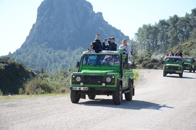Jeep Safari Tour with Dimcay Picnic Lunch in Alanya - Jeep adventure time: photo stops, occasional slow moments, and mountain swims