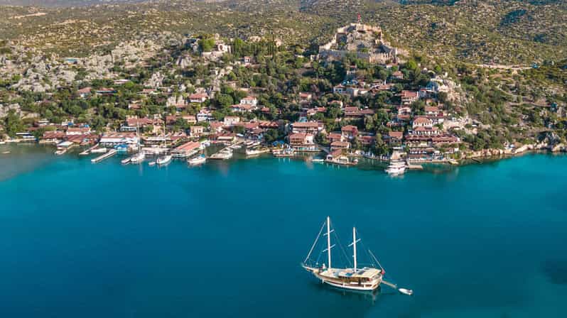 Kas: (Small Group) Day Trip to Kekova Island, Demre & Myra - Kaleköy (Simena) and the Castle ruins over Kekova