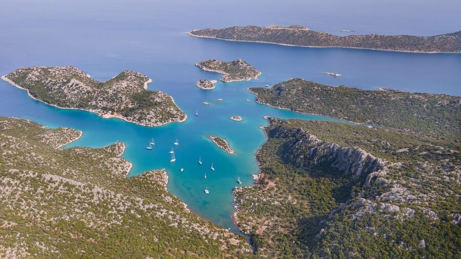 Kas: (Small Group) Day Trip to Kekova Island, Demre & Myra - Cruising Kekova Island and spotting the Sunken City of Dolchiste