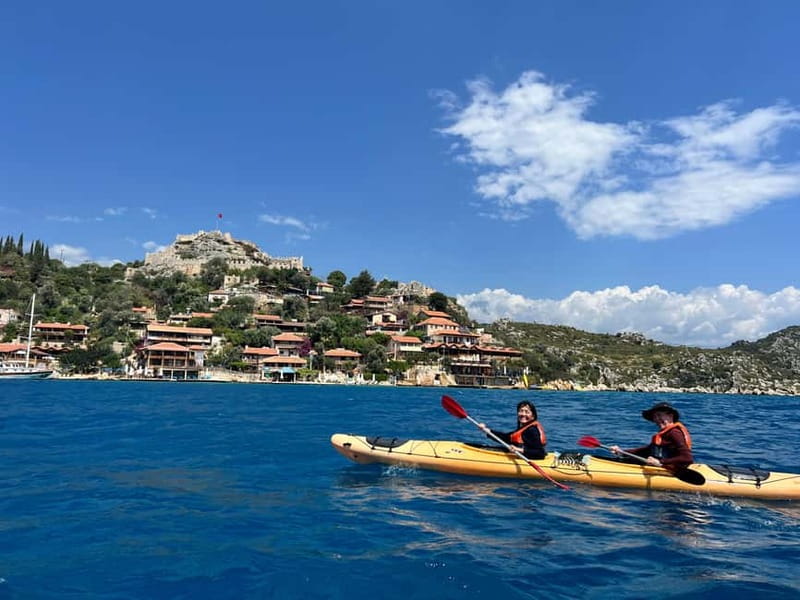 Kekova: The Sea Kayaking Odyssey Across Islands & Bays - Simena Village castle stop and the picnic that keeps you fueled