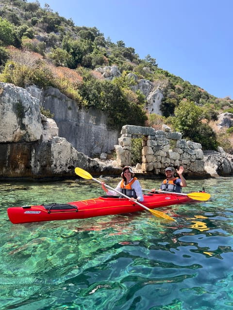Kekova: The Sea Kayaking Odyssey Across Islands & Bays - Swim breaks, guide photos, and the fun add-ons