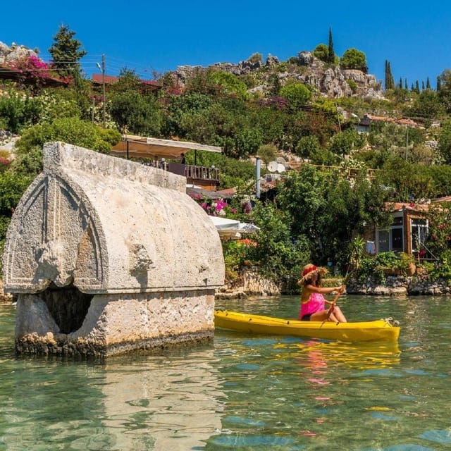 Kemer Demre Myra Kekova Tour - Myra: Lycian tombs, Roman scale, and citrus shade