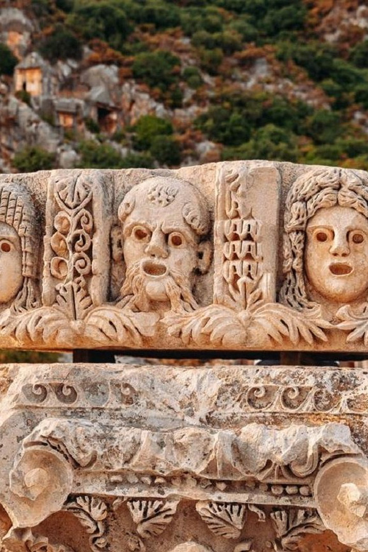 Kemer Demre Myra Kekova Tour - Kekova’s sunken city from the water, what you can realistically see