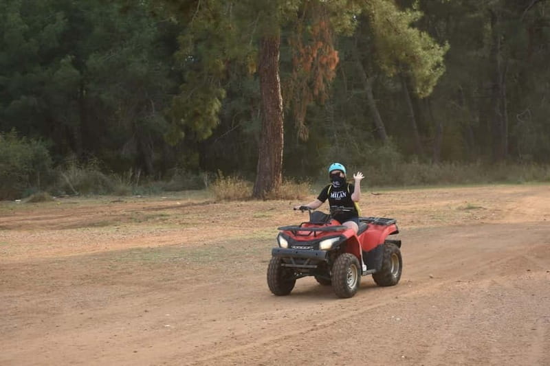 Kemer Quad Safari: Thrilling Off-Road Adventure - Forest trails, streams, and riverbeds, what the ride feels like