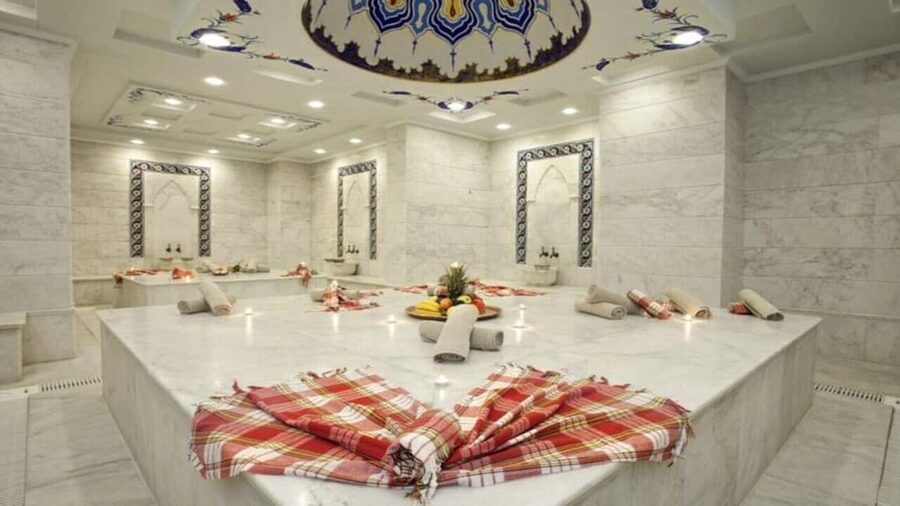 Kemer: Turkish Bath Experience with Hotel Transfer - Step One: Sauna Warmth Before Anything Touches Your Skin