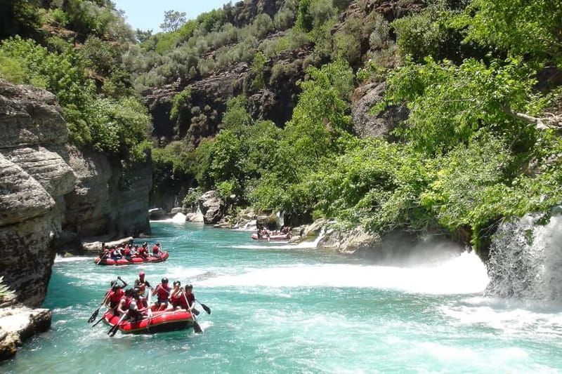 Koprulu Canyon Rafting and Canyoning incl. Lunch w/Transfer - Canyoning in a Warm-Water Gorge: Slides, Pools, and Rock Steps