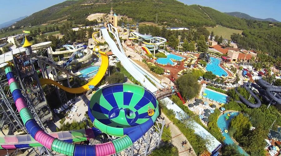 Kusadasi: Aqua Fantasy Waterpark Entrance Ticket - Wave pool and kids areas that keep families together