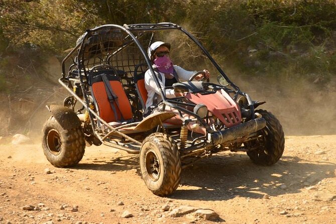 Kusadasi Buggy Safari Adventure Included Transfer - English trainer, group size, and the photo question