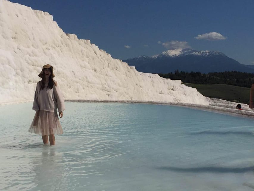 Kusadasi: Guided Pamukkale Tour - Pamukkale Travertines and Thermal Baths: What You Get for Your Time